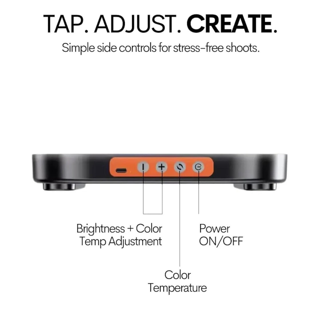Aro De Luz Cuadrado Fotografico