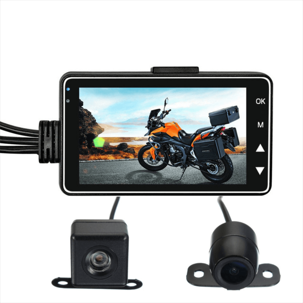 Cámara Doble DVR para Moto Resistente al agua